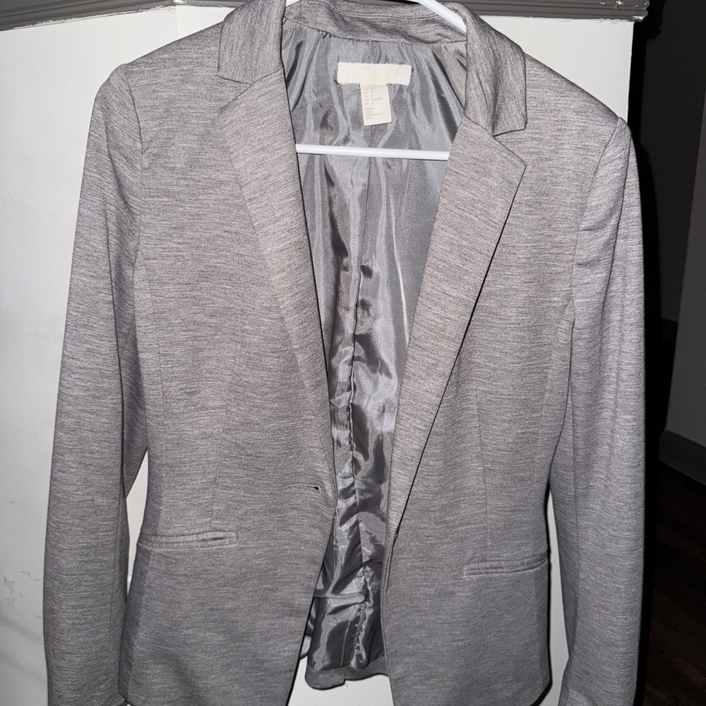 H&M Light Gray Blazer